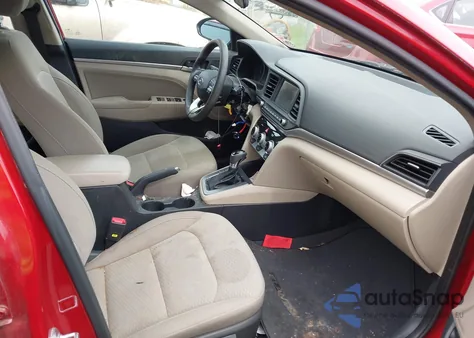 2019 Hyundai Elantra Sel z USA, uszkodzony, nr VIN KMHD84LF0KU764701